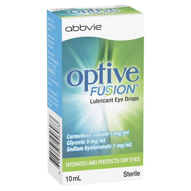 Optive Fusion Lubricant Eye Drops 10mL