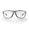 SafeStyle Rapids prescription safety glasses in Graphite — front view