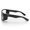 SafeStyle Rapids prescription safety glasses in Matte Black — side view
