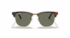 Ray-Ban Clubmaster RB3016 Sunglasses front view - Colour: Red Havana - Lens: G-15 Green Polarised - Media: Standard