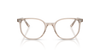 Ray-Ban Elliot RB5397 Optical Frames front view - Colour: Transparent Brown