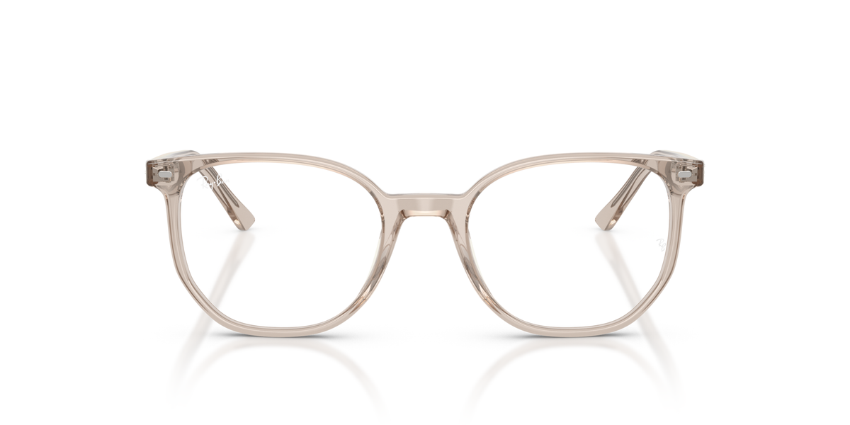 Ray-Ban Elliot RB5397 Optical Frames front view - Colour: Transparent Brown