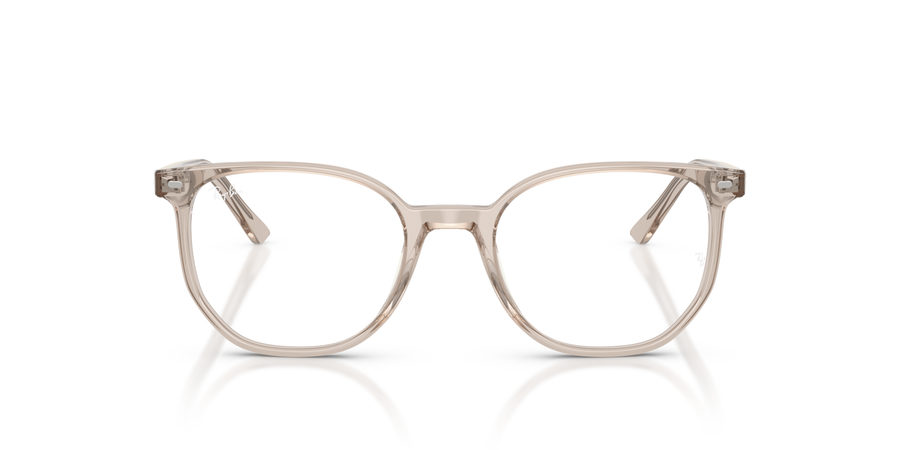 Ray-Ban Elliot RB5397 Optical Frames front view - Colour: Transparent Brown