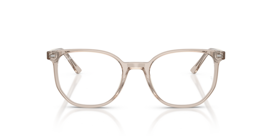 Ray-Ban Elliot RB5397 Optical Frames front view - Colour: Transparent Brown