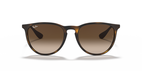 Ray-Ban Erika RB4171 Sunglasses - Rubber Havana / Brown Gradient