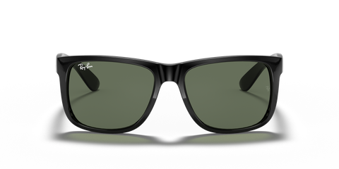 Ray-Ban Justin RB4165 Sunglasses - Black / Dark Green