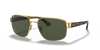Ray-Ban RB3663 Sunglasses angle view - Colour: Arista Gold / G-15 Green