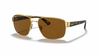 Ray-Ban RB3663 Sunglasses angle view - Colour: Arista Gold - Lens: B-15 Brown Polarised - Media: Original Ray-Ban Polarised