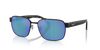 Ray-Ban RB3751CH Polarised+ Sunglasses angle view - Colour: Polished Black / Grey Mirror Blue Polarised+