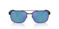 Ray-Ban RB3751CH Polarised+ Sunglasses front view - Colour: Polished Black / Grey Mirror Blue Polarised+