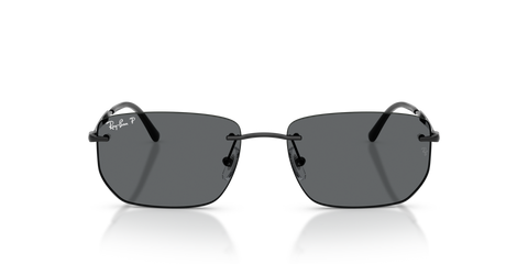 Ray-Ban RB3768 Sunglasses - Polished Black / Dark Grey Polarised