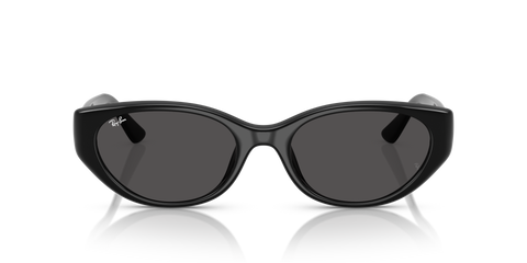 Ray-Ban RB4457D Bio-Based Sunglasses - Polished Black / Dark Grey