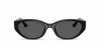 Ray-Ban RB4457D Bio-Based Sunglasses front view - Colour: Polished Black - Lens: Grey solid tint - Media: Custom Polarised Grey solid tint