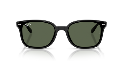 Ray-Ban RB4461D Low Bridge Fit Sunglasses - Polished Black / Dark Green