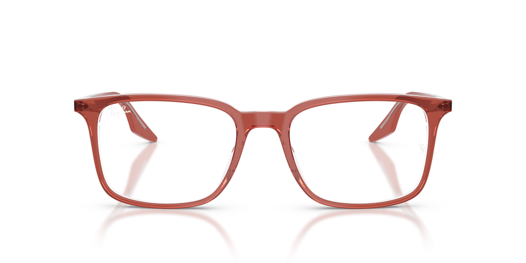 Ray-Ban RB5421 Optical Frames front view - Colour: Transparent Brown