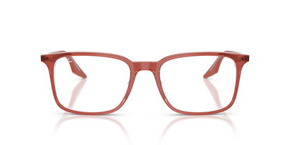 Ray-Ban RB5421 Optical Frames front view - Colour: Transparent Brown