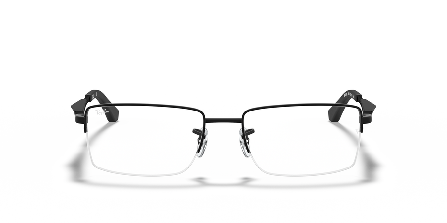 Ray-Ban RB6285 Optical Frames front view - Colour: Matte Black