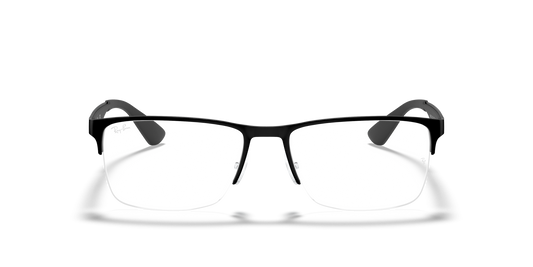 Ray-Ban RB6335 Optical Frames front view - Colour: Matte Black