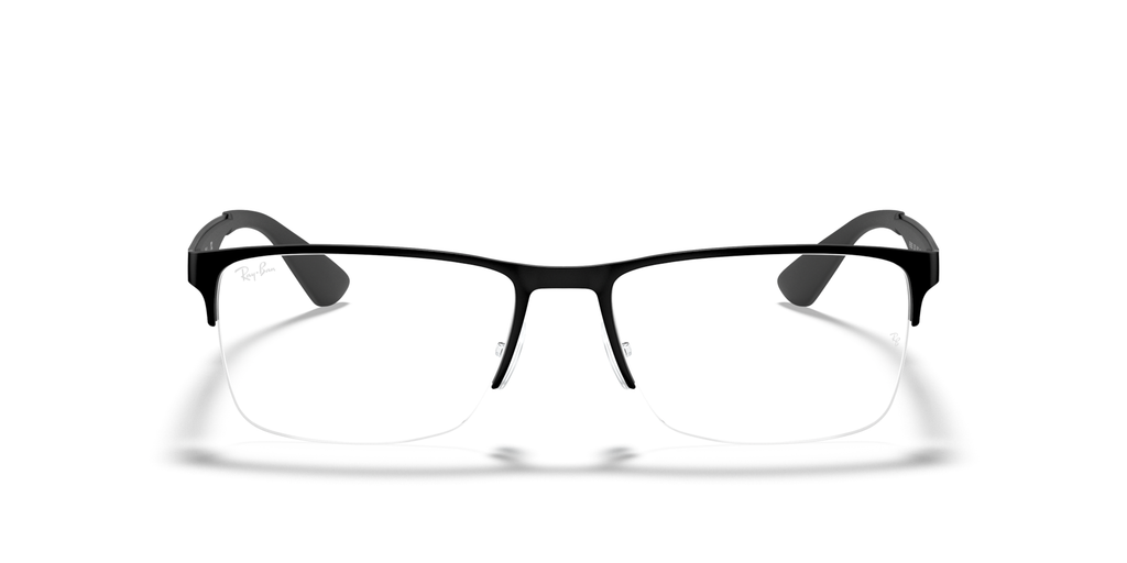 Ray-Ban RB6335 Optical Frames front view - Colour: Matte Black