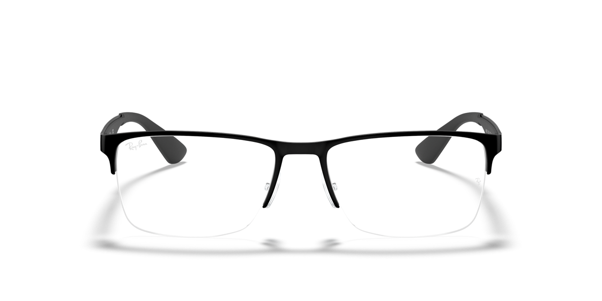 Ray-Ban RB6335 Optical Frames front view - Colour: Matte Black