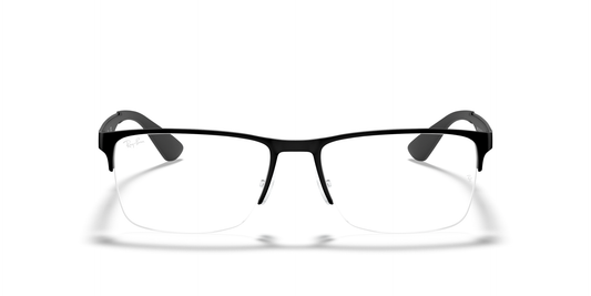 Ray-Ban RB6335 Optical Frames front view - Colour: Matte Black