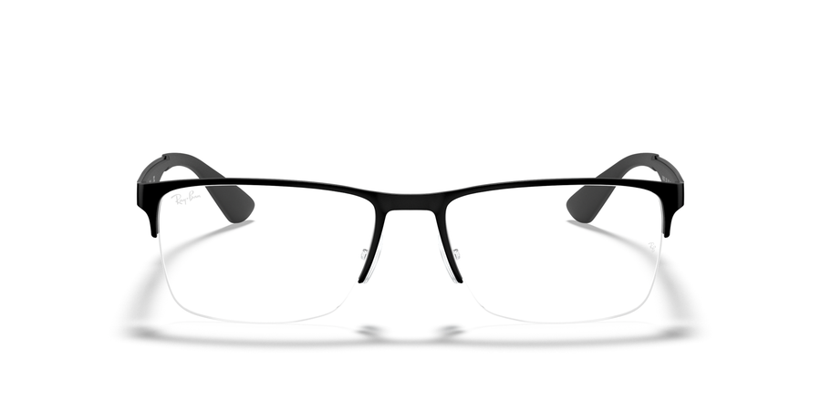 Ray-Ban RB6335 Optical Frames front view - Colour: Matte Black