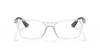 Ray-Ban RB7047 Optical Frames front view - Colour: Clear with Grey Temples