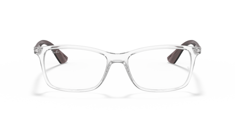 Ray-Ban RB7047 - Clear with Grey Temples