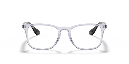 Ray-Ban RB7074 Optical Frames front view - Colour: Transparent Clear