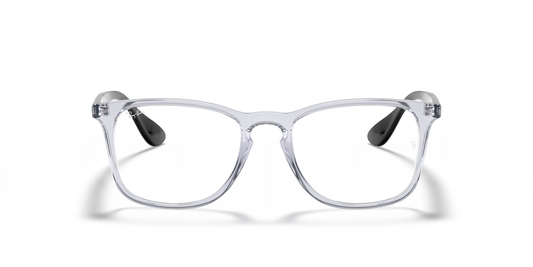 Ray-Ban RB7074 Optical Frames front view - Colour: Transparent Clear