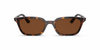 Ray-Ban Zaya Bio-Based RB4456 Sunglasses front view - Colour: Polished Havana - Lens: Brown solid tint - Media: Custom Polarised Brown solid tint