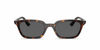 Ray-Ban Zaya Bio-Based RB4456 Sunglasses front view - Colour: Polished Havana - Lens: Grey solid tint - Media: Custom Polarised Grey solid tint