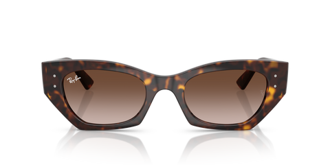 Ray-Ban Zena Bio-Based RB4430 Sunglasses - Polished Havana / Brown Gradient