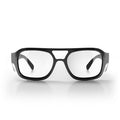 SafeStyle Skylines prescription safety glasses in Black — front view