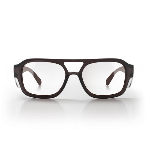 SafeStyle Skylines Prescription Safety Glasses - Chocolate