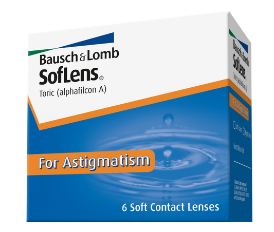 Bausch + Lomb SofLens 66 Toric 6 pack contact lenses