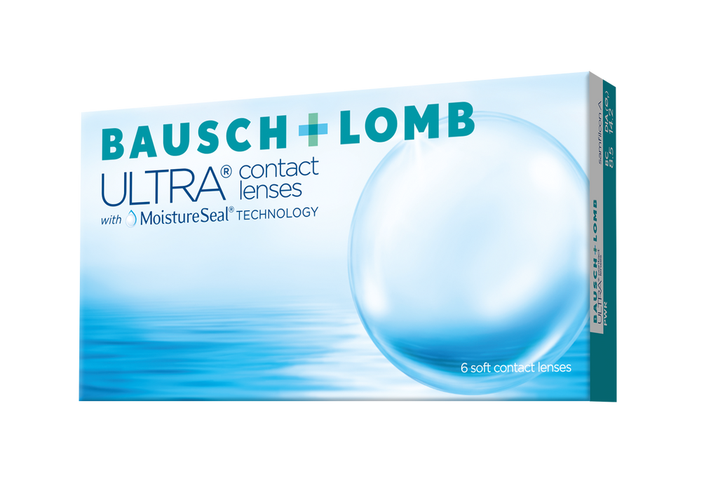Bausch + Lomb ULTRA monthly 6 pack contact lenses