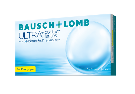 Bausch + Lomb ULTRA for Presbyopia monthly 6 pack contact lenses