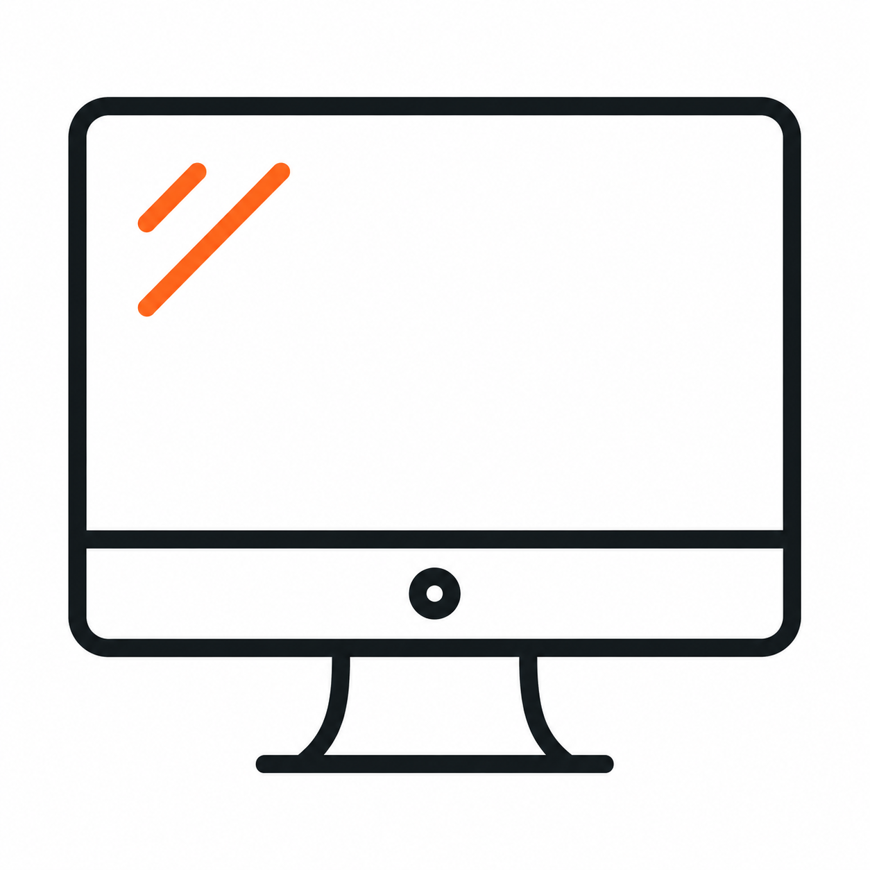 Computer vision icon