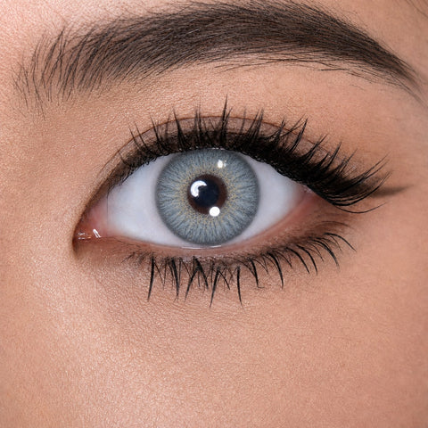 Air Optix Colors Gray physical lens pattern