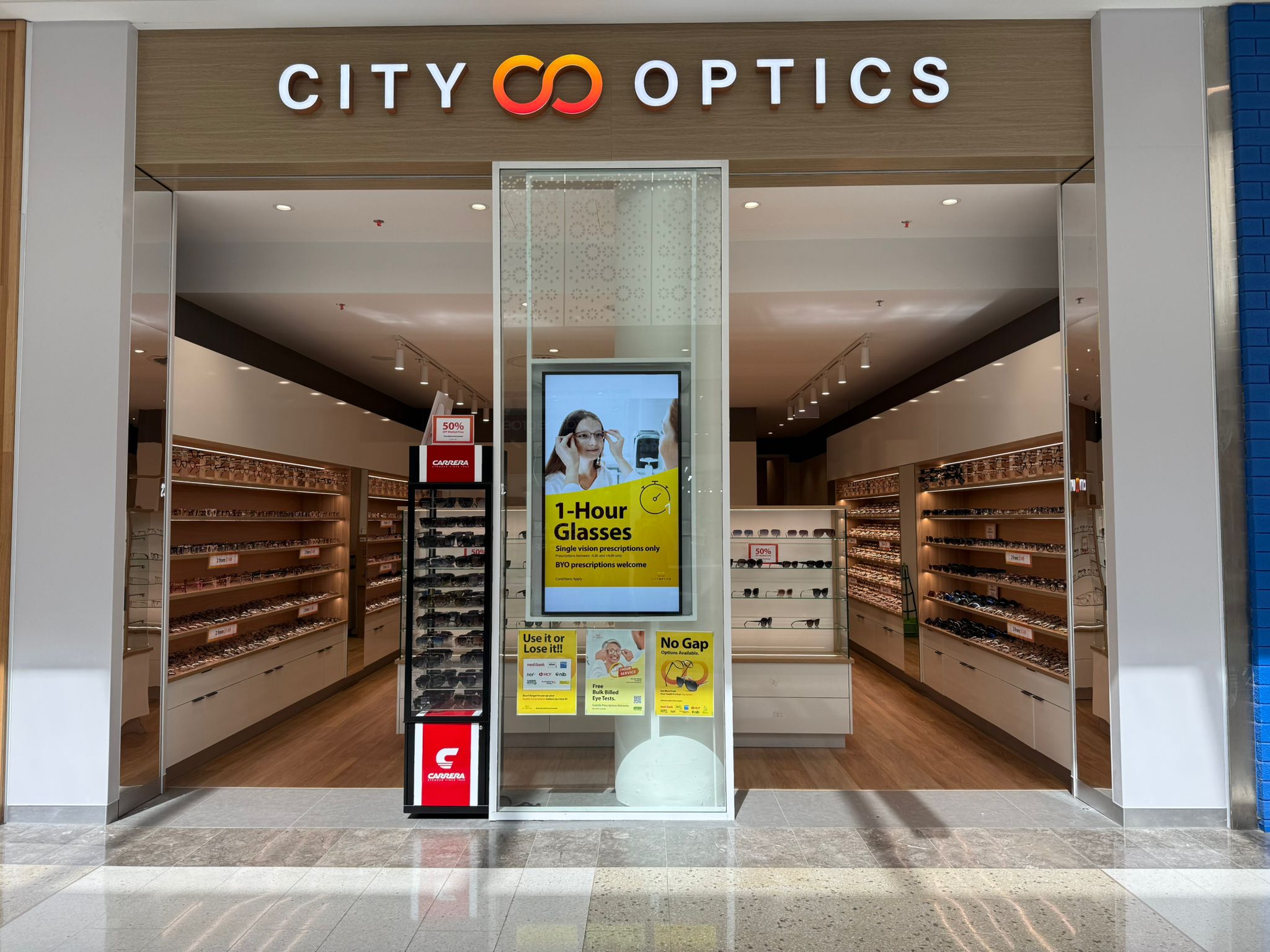 City Optics Kotara store