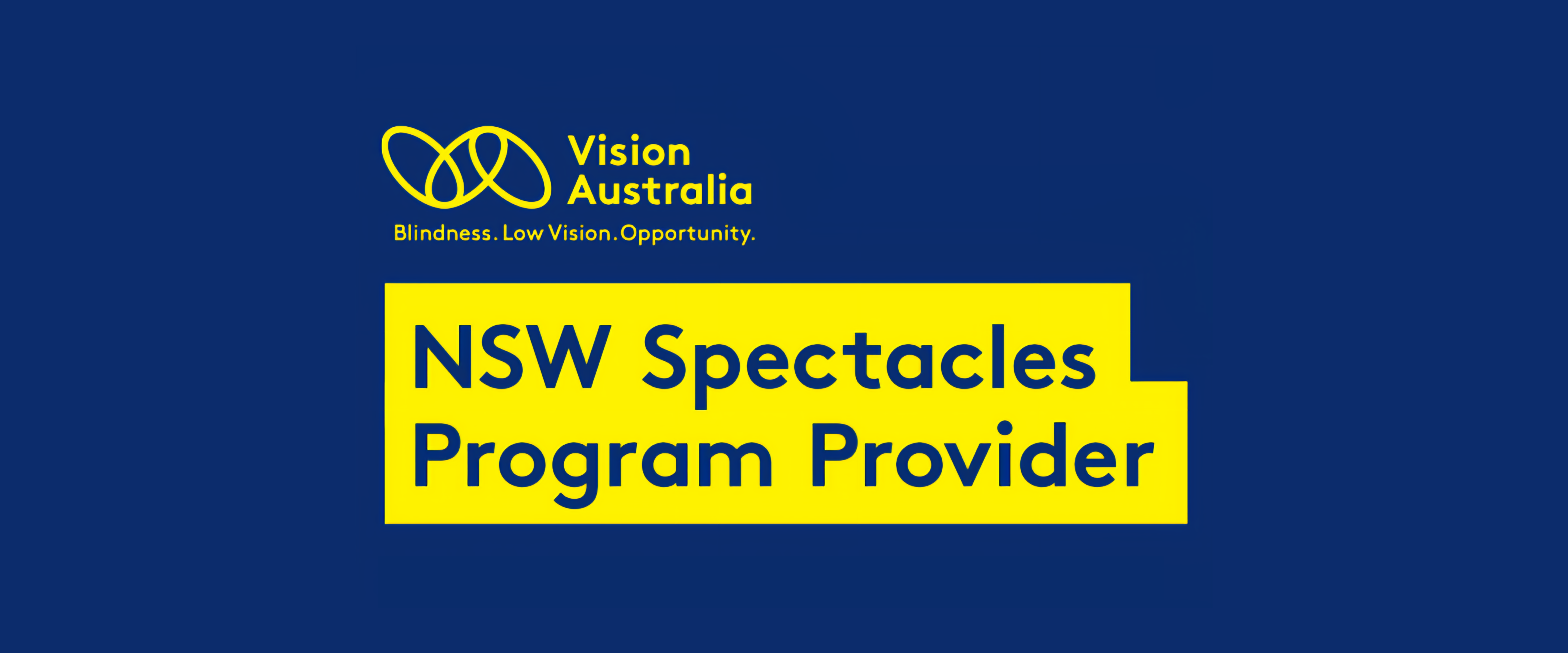 NSW Spectacles Program provider graphic