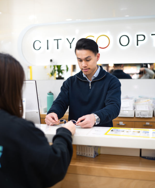 City Optics Penrith store reception